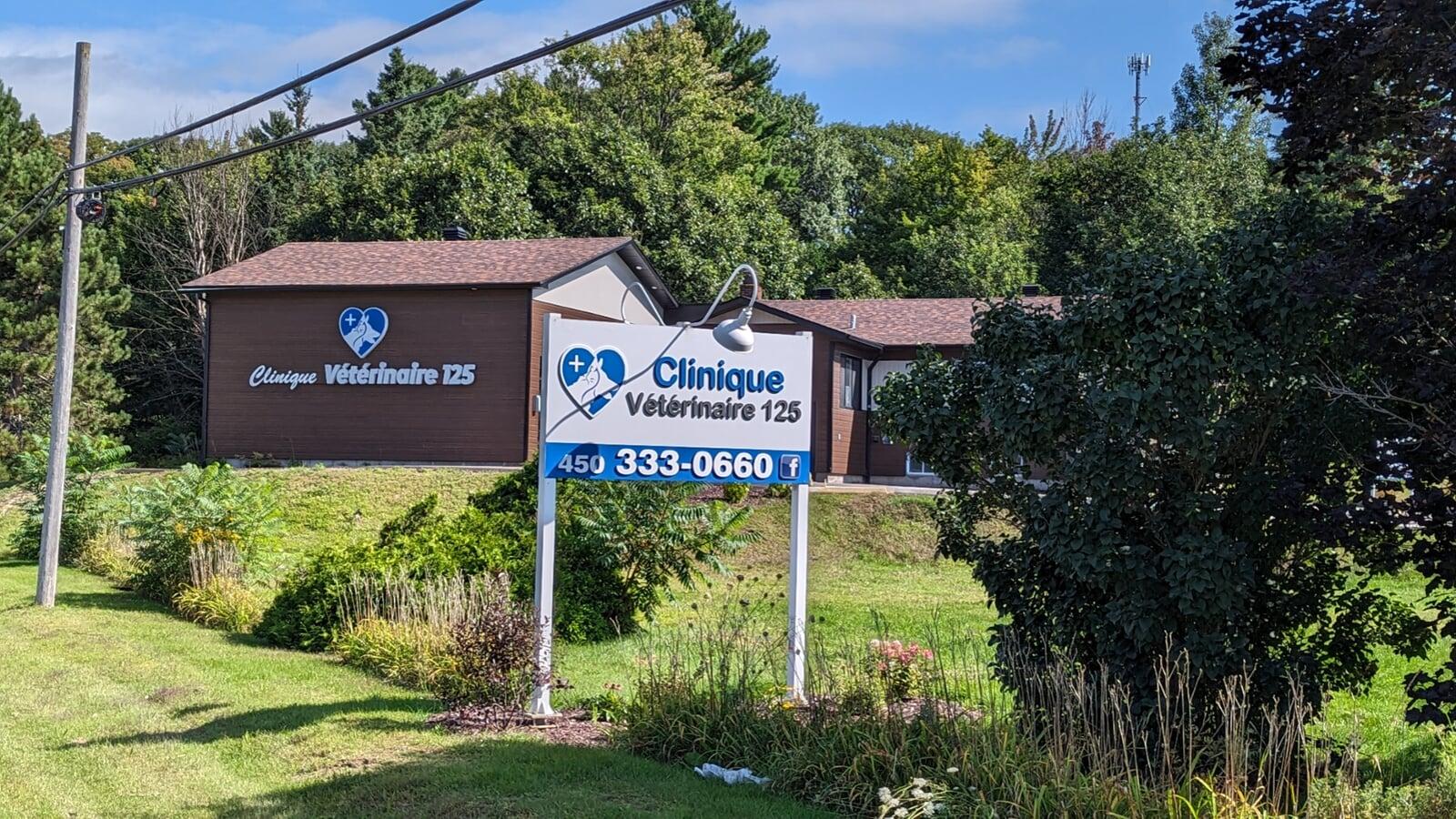 Services Clinique Vétérinaire 125 à SainteJulienne (MRC de Montcalm)
